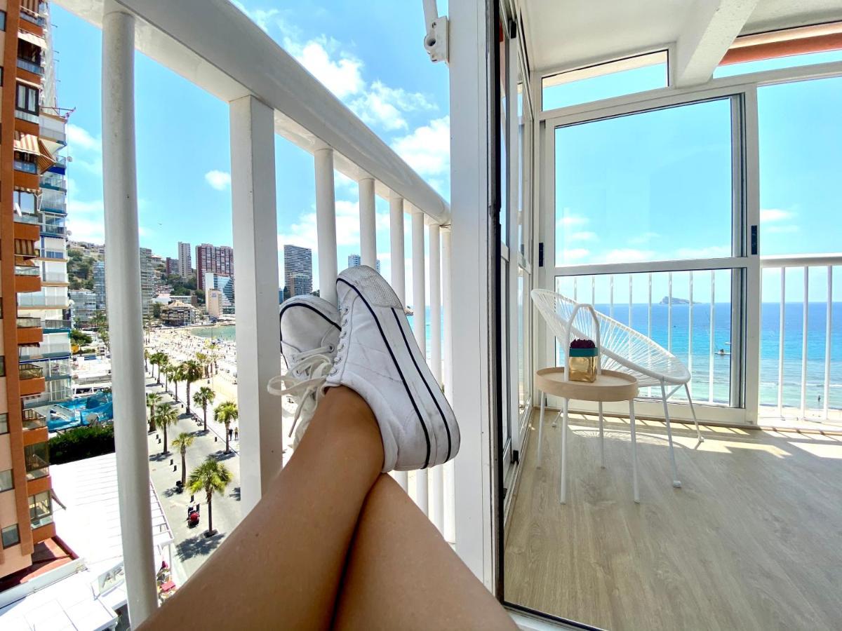 베니돔 Vistas Espectaculares En Pleno Rincon De Loix 아파트 외부 사진